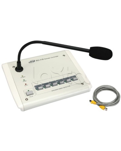 Станция настольная микрофонная JDM RC-110 в Липецке Микрофонные консоли и микрофоны Pintop.ru