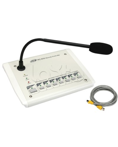 Станция настольная микрофонная JDM RC-610 в Липецке Микрофонные консоли и микрофоны Pintop.ru