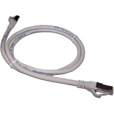 Патч-корд RJ45 - RJ45, 4 пары, FTP, категория 6A, 0.5 м, серый LANMASTER LAN6A-S45-45-0.5-GY