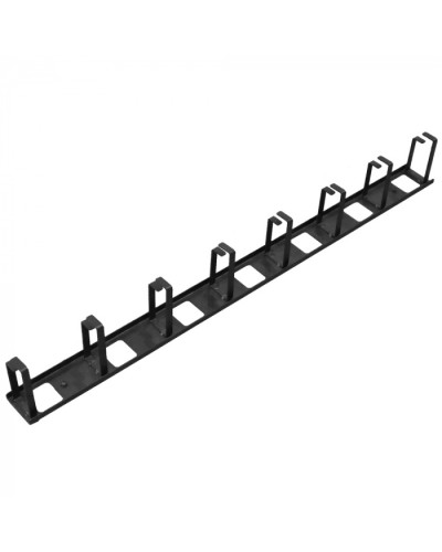 Вертикальный органайзер 755 мм, 8 металлических колец LANMASTER (LAN-ORV-17U-8MR) в Липецке Кабельные органайзеры Pintop.ru