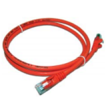 Патч-кордLSZH UTP кат.6, 15 м, красный LANMASTER (LAN-PC45/U6-15-RD)