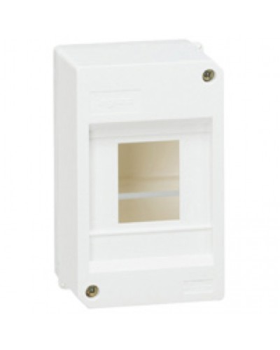 Щиток накладной Mini S 4 модуля белый Legrand 001357 в Липецке Боксы для автоматов Pintop.ru