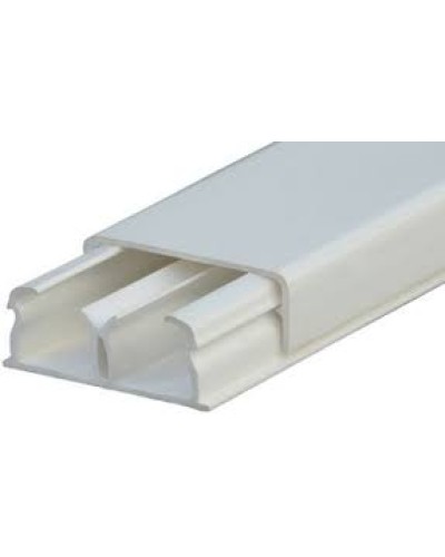 Мини-плинтус DLPlus 32x12,5 мм 2 отделения длина 2,1 м белый Legrand 030014 в Липецке Кабель-канал Pintop.ru