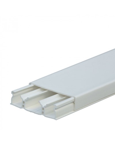 Мини-плинтус DLPlus 60x16 - 3 секции - длина 2,10 м - белый Legrand 030026 в Липецке Кабель-канал Pintop.ru