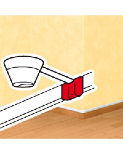 Ответвление Т-образное для мини-канала 40х16 LEGRAND 033329 в Липецке Аксессуары для кабель-канала Pintop.ru