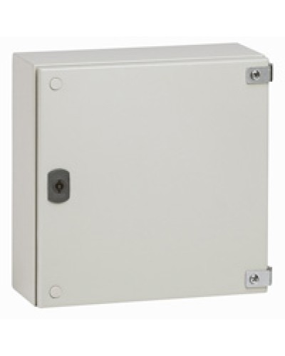 Промышленная коробка Atlantic металлическая квадратная IP66 IK10 300x300x120 мм RAL 7035 Legrand 035608 в Липецке Щиты электрические Pintop.ru