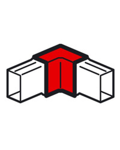 Угол внутренний для кабель-канала METRA 40x40 Legrand (638181) в Липецке Аксессуары для кабель-канала Pintop.ru