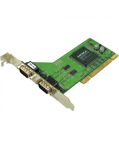 2-портовая плата RS-232 для шины Universal PCI Moxa CP-102U в Липецке Сетевые карты Pintop.ru