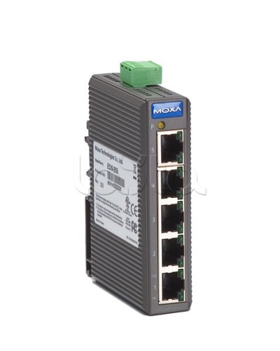 Коммутатор неуправляемый промышленный 5-портовый Moxa EDS-205A в Липецке Коммутаторы Pintop.ru
