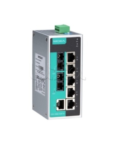 Коммутатор неуправляемый промышленный 8-портовый Moxa EDS-208A-SS-SC в Липецке Коммутаторы Pintop.ru
