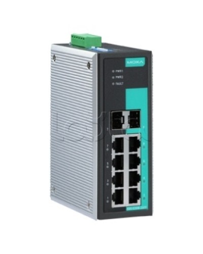 Коммутатор неуправляемый промышленный 8-портовый Moxa EDS-G308-2SFP в Липецке Коммутаторы Pintop.ru