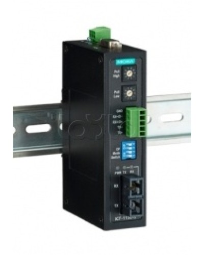 Конвертер RS-232/422/485 в одномодовое оптоволокно (SС разъем) с сертификатом IECEx Moxa ICF-1150-S-SC-IEX в Липецке Дополнительное оборудование для ОПС Pintop.ru