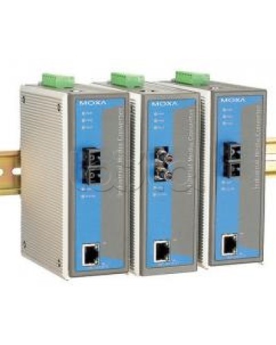 Медиаконвертер Ethernet 10/100BaseTX в 100BaseFX (ST) Moxa IMC-101-M-ST-T в Липецке Дополнительное оборудование для ОПС Pintop.ru