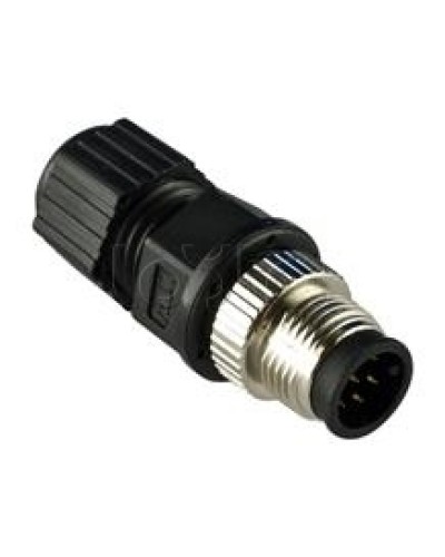 Разъем M12A папа (8-конт.)Moxa M12A-8PMM-IP68 в Липецке Коннекторы Pintop.ru