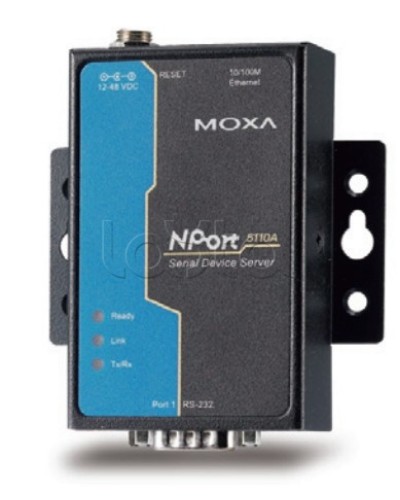 Сервер 1-портовый RS-232 в Ethernet Moxa NPort 5110A-T в Липецке Дополнительное оборудование для ОПС Pintop.ru