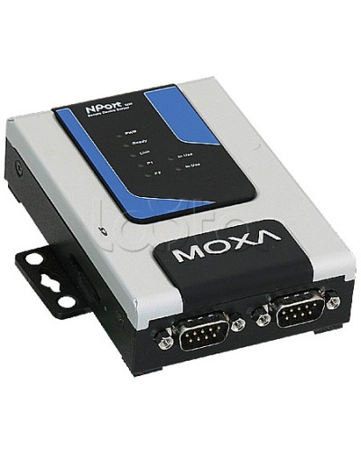 Сервер 2-портовый RS-232/422/485 в Ethernet Moxa NPort 6250-T в Липецке Дополнительное оборудование для ОПС Pintop.ru