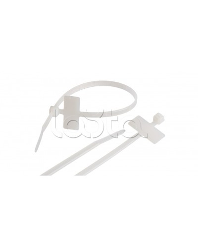 Стяжка NIKOMAX NMC-CTN100-25-MK-WT-100 (100шт) в Липецке Стяжки-хомуты Pintop.ru
