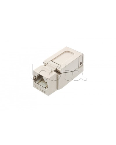 Модуль Keystone Jack RJ-45 категория 6a самозажимной полный экран NIKOMAX (NMC-KJSA2-NT-MT) в Липецке Модули Keystone Pintop.ru