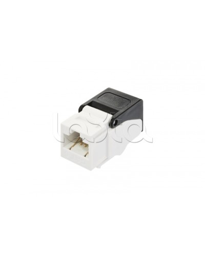 Модуль Keystone Jack RJ-45 категория 6 неэкранированный NIKOMAX NMC-KJUE2-NT-WT в Липецке Модули Keystone Pintop.ru