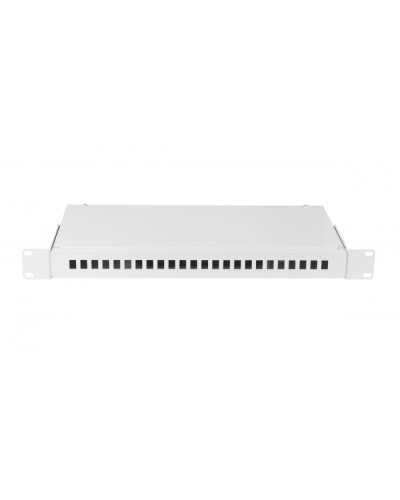 Кросс оптический NIKOMAX NMF-RP24SC-WS-ES-1U-GY в Липецке Кросс оптический Pintop.ru