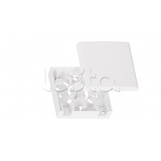 Корпус настенной оптической розетки NIKOMAX NMF-WO2-BLANK-CS-WT