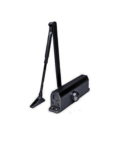 Доводчик NOTEDO DC-180 Лёгкий характер EN5/6/7, с рычажной тягой (чёрный) в Липецке Доводчики Pintop.ru