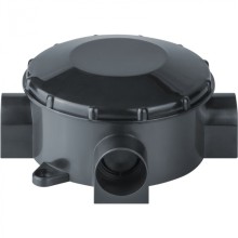 Коробка распаячная открытого монтажа трехрожковая Navigator 93 760 NSS-DB-70-35-BL