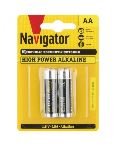 Элемент питания Navigator 94 752 NBT-NE-LR6-BP2 в Липецке Электротехническое оборудование Pintop.ru