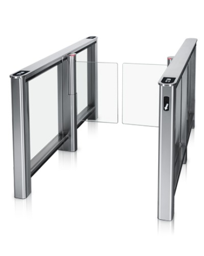 Турникет PERCo-ST-01 с крышками из нерж. стали со створками Створки шириной 300 мм в Липецке Турникеты Pintop.ru