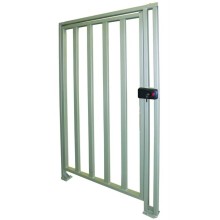 Калитка полноростовая без привода с электромеханический замком и доводчиком PERCo-WHD-15R