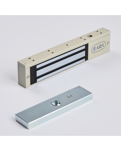 R-Lock RL-EM180-00G - Электромагнитный замкок, 180кг, DC12/24B, цвет корпуса серый, RAL7032 (галечный серый) в Липецке Электромагнитные замки Pintop.ru