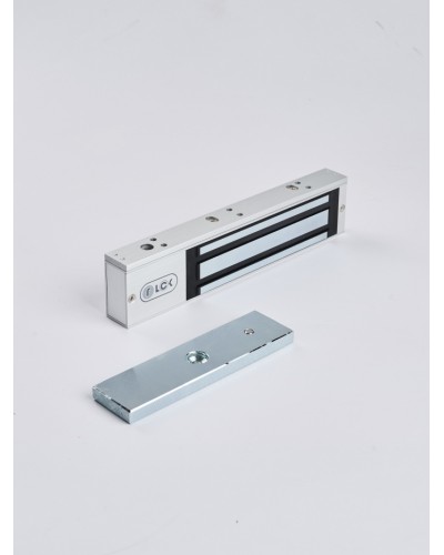 R-Lock RL-EM280-L0S - Электромагнитный замкок, 280кг, DC12/24B, цвет серебристый сатинированный алюминий RAL 7047 в Липецке Электромагнитные замки Pintop.ru