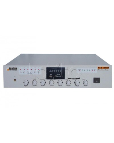 Микшер-усилитель ROXTON MZ-360 в Липецке Система оповещения и трансляции Roxton Pintop.ru