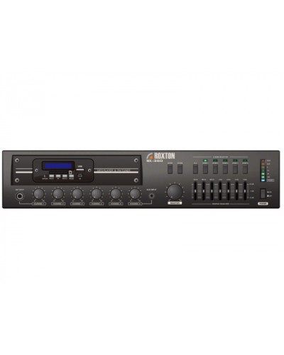 Микшер-усилитель 600 Вт ROXTON MX-600 в Липецке Система оповещения и трансляции Roxton Pintop.ru