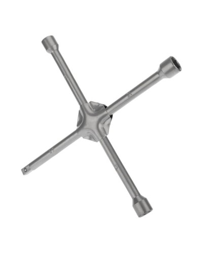 Ключ-крест баллонный 17х19х21 мм, под квадрат 1/2, усиленный, толщина 16 мм REXANT (12-5881) в Липецке Монтажные материалы Pintop.ru