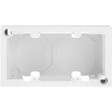 Короб накладной для лицевых панелей 80х150 под 4 модуля 45х22,5 Mosaic 03-0127