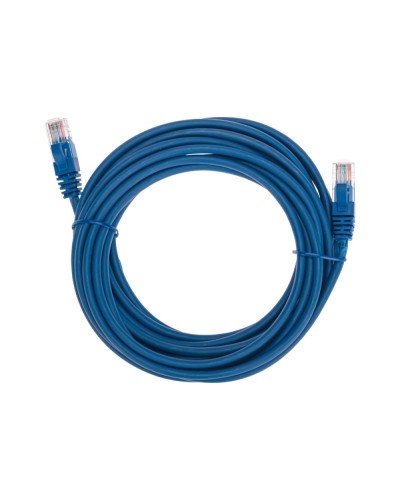 Патч-корд U/UTP, CAT 5e, RJ45-RJ45, 26AWG, LSZH, синий, 5м REXANT 02-0104-5 в Липецке Патчкорды (медные) Pintop.ru
