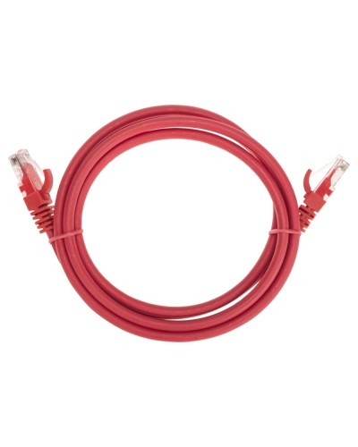 Патч-корд U/UTP, CAT 6, RJ45-RJ45, 26AWG, LSZH, красный, 1,5м REXANT 02-0293-105 в Липецке Патчкорды (медные) Pintop.ru