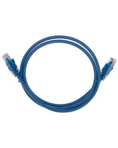 Патч-корд U/UTP, CAT 6, RJ45-RJ45, 26AWG, LSZH, синий, 1м REXANT 02-0294-1 в Липецке Патчкорды (медные) Pintop.ru