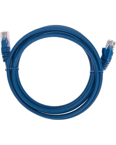 Патч-корд U/UTP, CAT 6, RJ45-RJ45, 26AWG, LSZH, синий, 2м REXANT 02-0294-2 в Липецке Патчкорды (медные) Pintop.ru