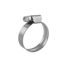 Хомут червячный 20-32/12-0,8мм, нержавеющая сталь W2, (50 шт/уп) REXANT 07-0720-12