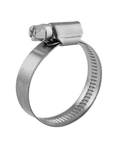 Хомут червячный 110-130/12-0,8мм, нержавеющая сталь W2, (10 шт/уп) REXANT 07-0711-12 в Липецке Стяжки-хомуты Pintop.ru