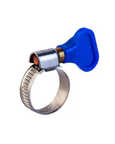 Хомут червячный 20-32/9-0,7мм, с ключом, нержавеющая сталь W2, (50 шт/уп) REXANT 07-0720-1 в Липецке Стяжки-хомуты Pintop.ru