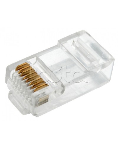 Джек RJ-45 8P8C CAT 6 (50шт/уп) REXANT 05-1031-4 в Липецке Коннекторы и разъемы Pintop.ru
