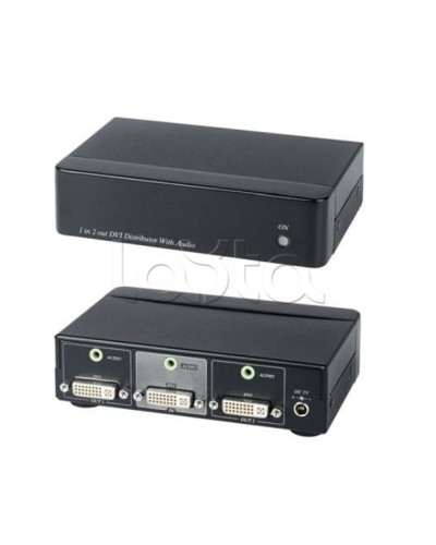 Усилитель-разветвитель DVI и аудио сигнала SC&T DD02A в Липецке Видеоусилители, Модуляторы, Делители Pintop.ru
