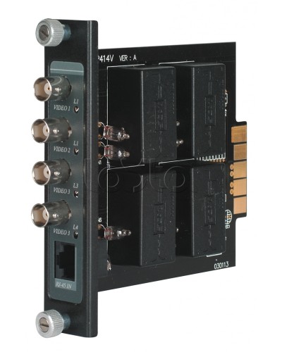 Приемник пассивный 4-х видеосигналов по витой паре, до 600 м SC&T TRP414VH в Липецке Видеоусилители, Модуляторы, Делители Pintop.ru