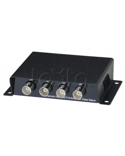 Приемопередатчик пассивный 4-канальный, HDCVI/TVI/AHD, по витой паре SC&T TTP414HD в Липецке Видеоусилители, Модуляторы, Делители Pintop.ru