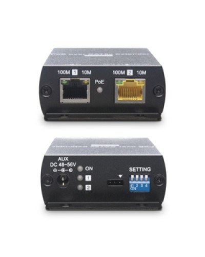 Комплект удлинителей PoE (до 38W) по витой паре до 800м SC&T IP09P в Липецке Видеоусилители, Модуляторы, Делители Pintop.ru