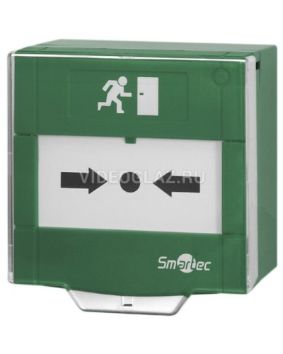 Устройство разблокировки двери с восстанавливаемой вставкой Smartec ST-ER105D-GN в Липецке Кнопки выхода Pintop.ru