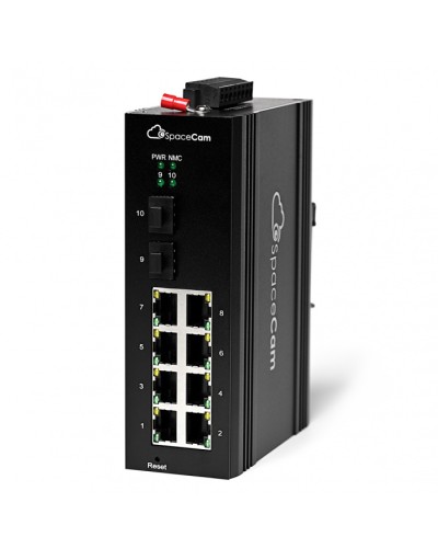 Управляемый PoE коммутатор SpaceCam SC-I-L2-8GP-240-2G (A) в Липецке Коммутаторы Pintop.ru